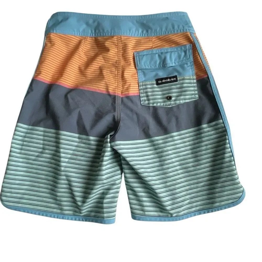 EUC! Quiksilver Board Shorts Swim Trunks - Size 26/Size 12